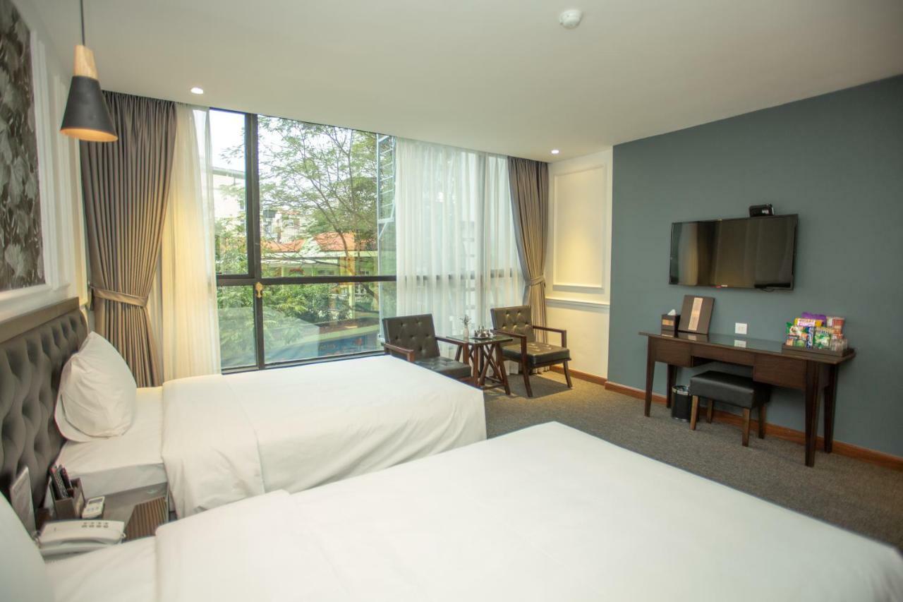 Adeline Hotel Hanoi Exteriör bild